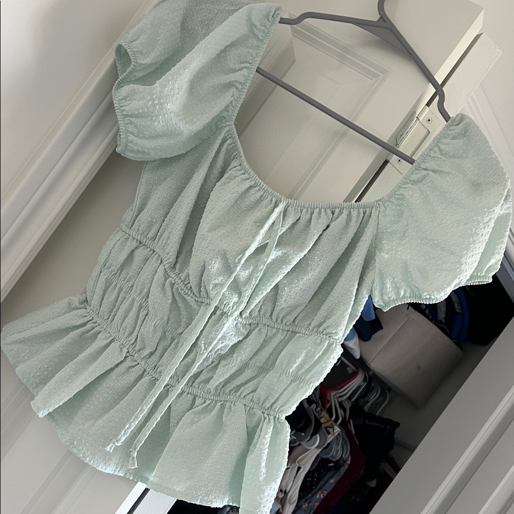Mint Green Women's Top NWOT
